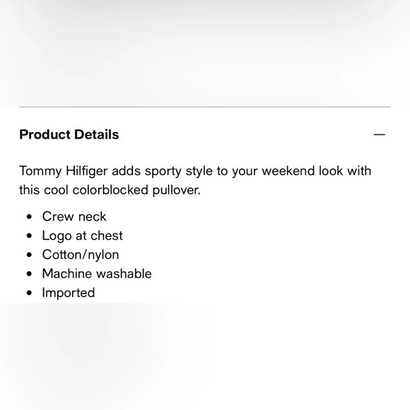 Tommy Hilfiger sweatshirt in gray and navy - Large - Picture 3 of 8